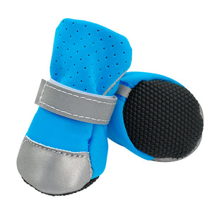 Dog Shoes for Small Dogs Cotton Winter Non Slip Dog Boots Rain Footwear Foot Protector for Small Medium Pet Chihuahua